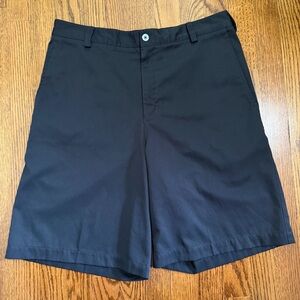 Nike Golf Fit Dry Flat Front Black Shorts Size Size 32